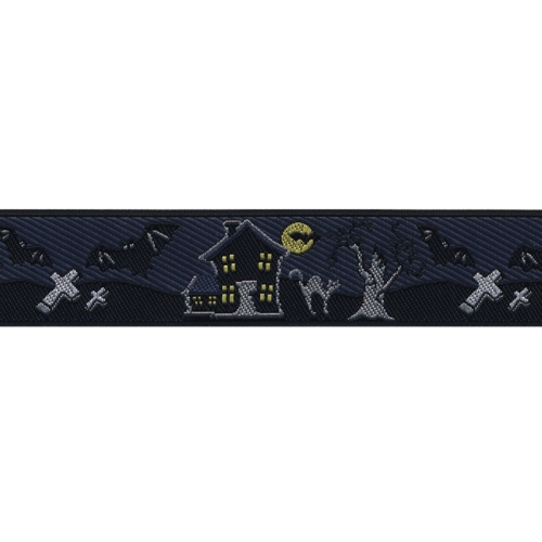 Kummituslik dekoratiivpael Halloween Art.9453241/EM/ Lace / laiusega 25mm 