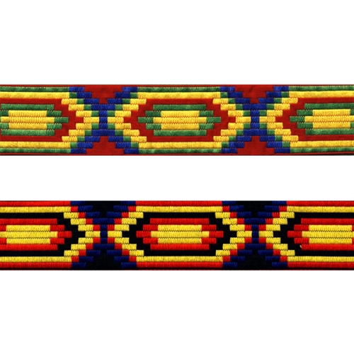 Geomeetrilise mustriga dekoratiivpael Art.9450360/EM/ Lace / laiusega 35mm