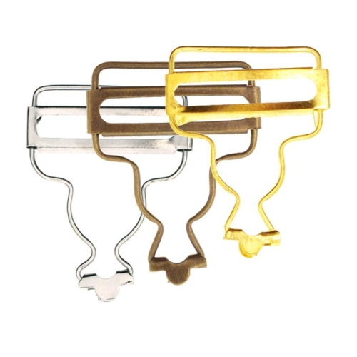 Traksi haak, kinnis kuni 38mm laiusele paelale / Suspender hook, dungaree buckle for max 38mm tape