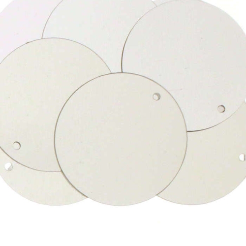 Lamedad kettakujulised plastlitrid, ø 30 mm