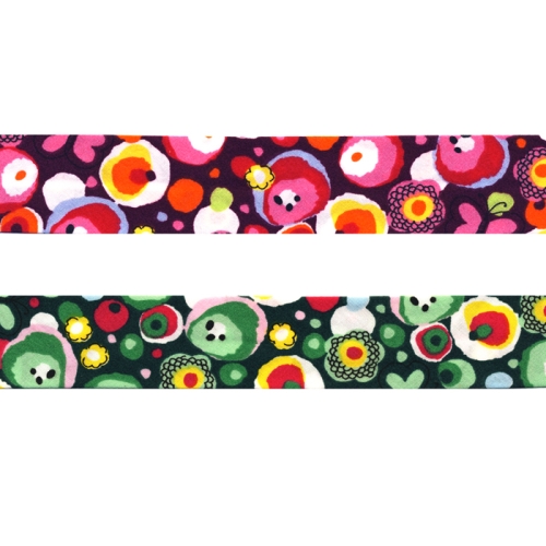 Puuvillane ku mmalise mustriga diagonaalkant, 30 mm, "Combibies", Byetsa