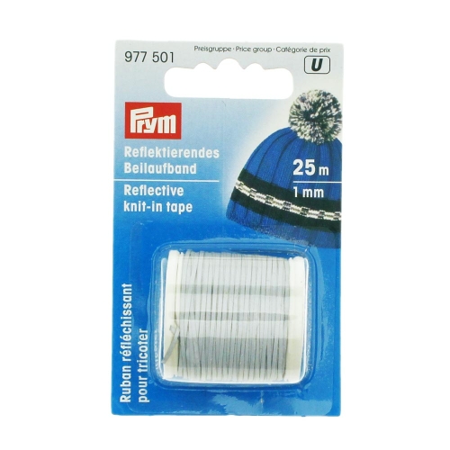 Lame helkurniit, 25 m, 1 mm, Prym 977501