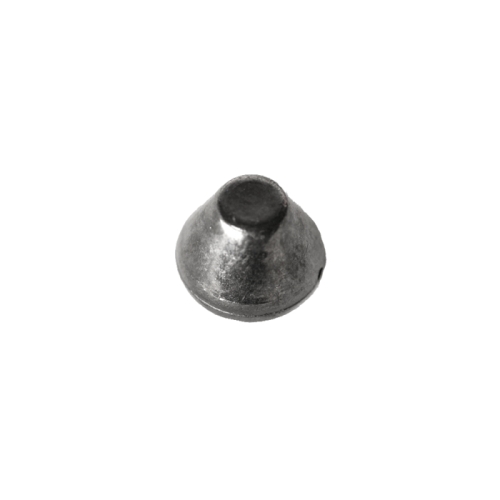 Metallist, koonusekujuline, õmmeldav neet, 11x9mm