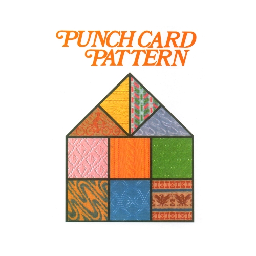 Kudumismasina mustriraamat, tehnikaraamat "Punch Card Pattern"