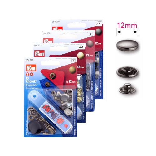Trukid pehmema s-vedruga ø12 mm, Prym Anorak