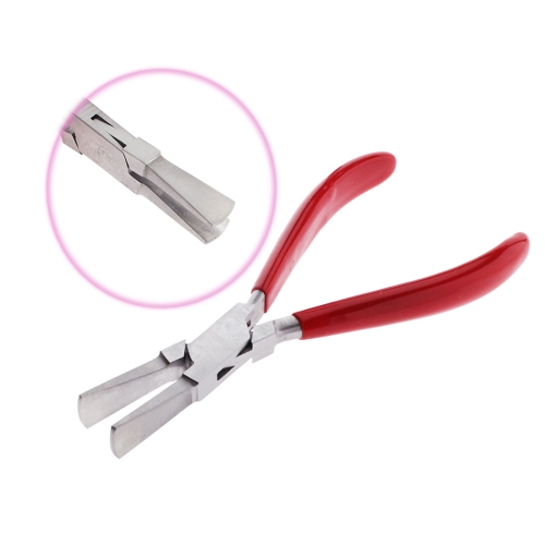 Duckbill tangid tööks rõngastega, Wide Flat Nose Large Duckbill Pliers, 17cm PK3909