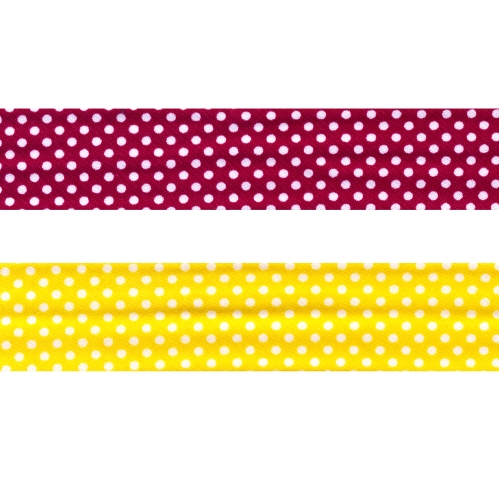 Poolpuuvillane täppidega diagonaalkant, 30 mm, "Perfilado" &amp; "Cooldots", Byetsa