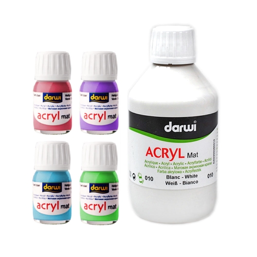 Akrüülvärv, matt, Darwi Acryl Mat