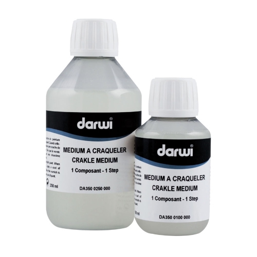 Üheetapiline mõrastav krakleelakk Darwi Cracle Varnish, 100ml