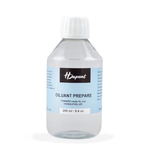 Siidimaali/batikavärvide lahjendaja, alkoholil baseeruv H.Dupont Thinner, 250ml
