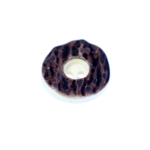 Paksem, lopergune, kahe auguga plastiknööp, 25mm/40L