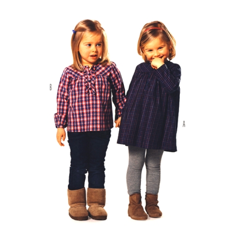 Kleit &amp; tuunika 86 - 116cm, Dress &amp; tunic/ Burda 9503