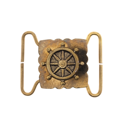 Laevarooliga metallpannal 45x35 mm, rihmale laiusega 30 mm
