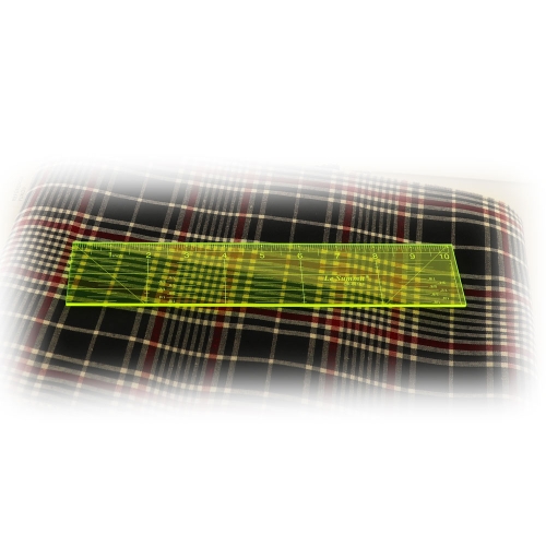 Tollmõõdustikus joonlaud, 2" x 10" tolli (= 5 cm × 25,7 cm), Le Summit QR-0210F