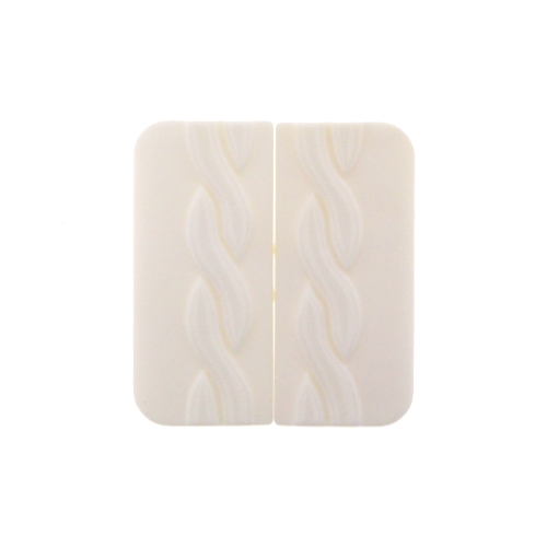 Plastikust, reljeefse mustriga, pannal 63x60 mm rihmale laiusega 50 mm