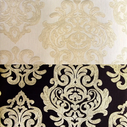 Luksuslik ekstra lai sisustuskangas suuremõõdulise ornamendiga Art. 575653 Etoile