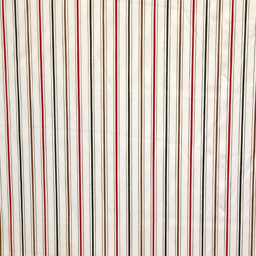 Triibumustriga, 100% viskooskangas, 140cm