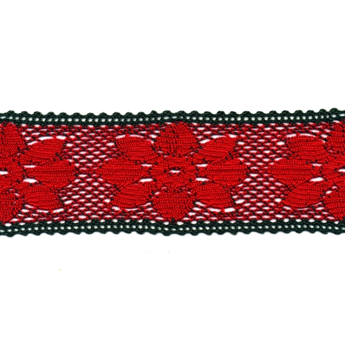 Jõuluvärviline vahepits D032 laiusega 5,5 cm