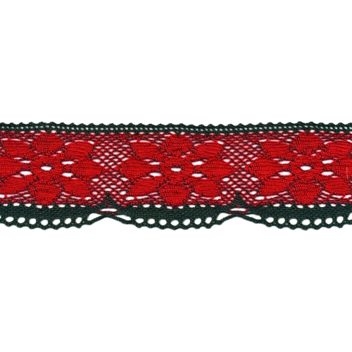 Jõuluvärviline servapits D033 laiusega 4 cm