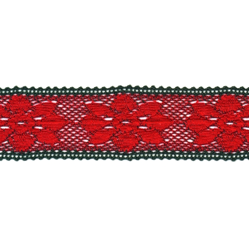 Jõuluvärviline vahepits D034 laiusega 3,5 cm