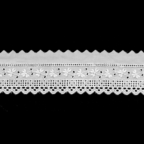Luksuslik broderiipits 4 cm, I692