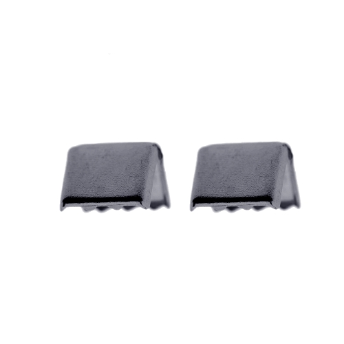 Otsakinnis, paelaotsik (nahkpaela kinnitused); 2tk, 10 x 9mm