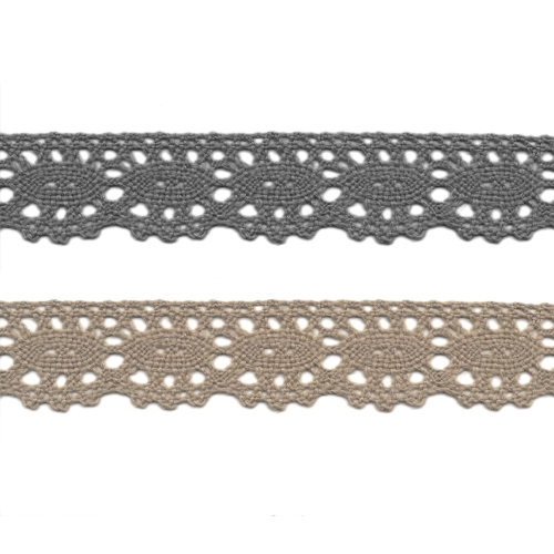Kootud akrüülpits laiusega 3cm H609