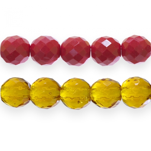 Ümar tahuline klaashelmes, Jablonex Tšehhi, 14mm