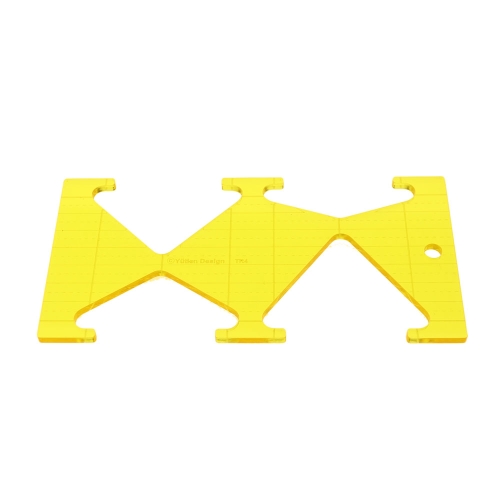 Šabloon-joonlaud vabakäe-teppimiseks, 23 cm × 13,5 cm Yütien Design TR4