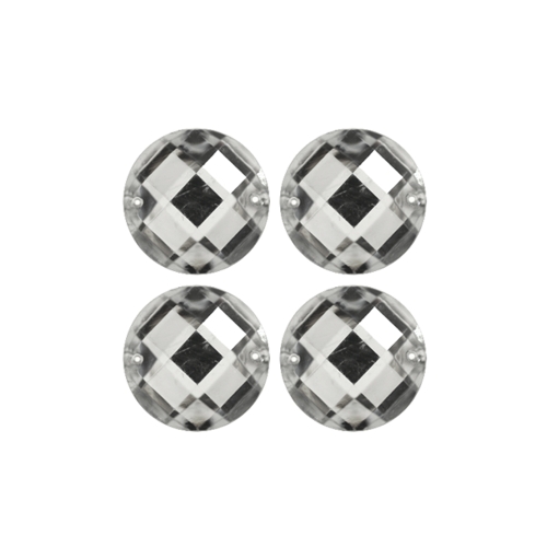 Ümarad plastkristallid, 20 mm, 4 tk pakis
