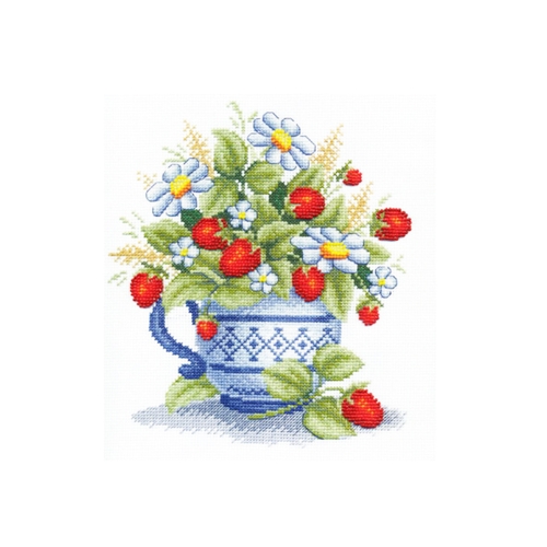 Tikkimiskomplekt pärlitega, Panna, C-1083
