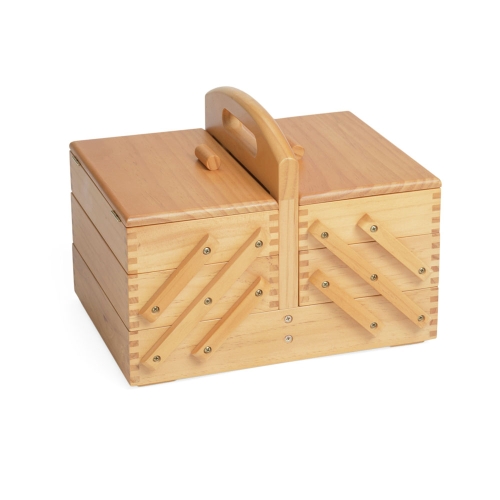 Puidust laialitõmmatav tarvikute laegas, (d/w/h): 23 x 31 x 24 cm, Hobby Gift GB8450