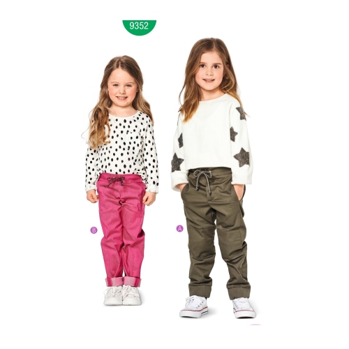 Kaavat lapset 92-122cm, Burda Style Nr. 9352