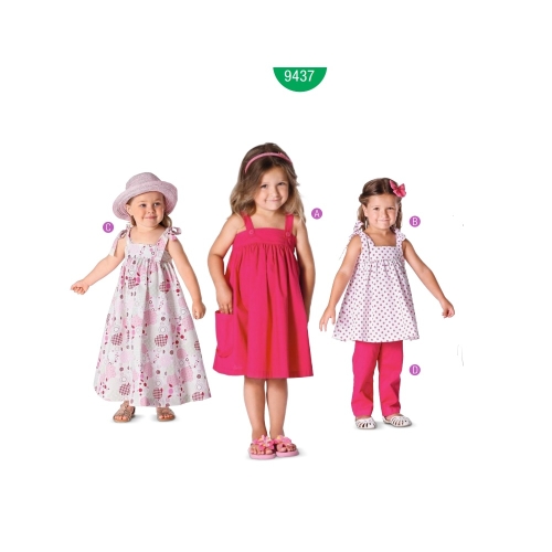 Kaavat lapset 86-116cm, Burda Style Nr. 9437