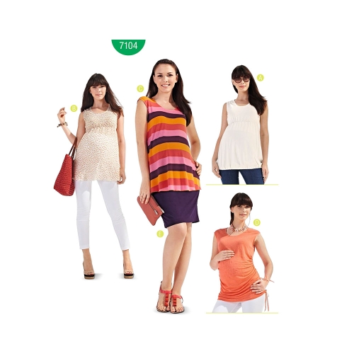 Sewing pattern Nr.36-48, Burda Style Nr.7104