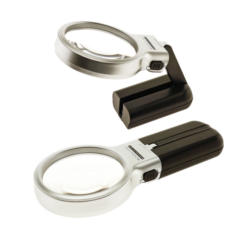 2 LED-valgustiga luup, suurendus 3x, 16cm, KL1277