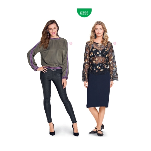 Pluus Nr. 36-46, Burda Style Nr. 6355