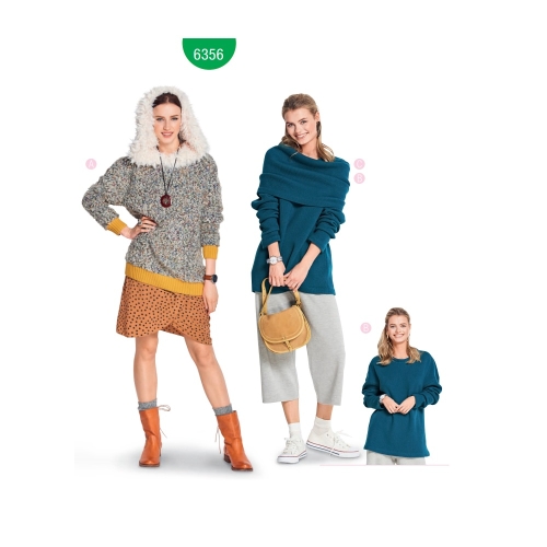 Pluus Nr. 36-46, Burda Style Nr. 6356