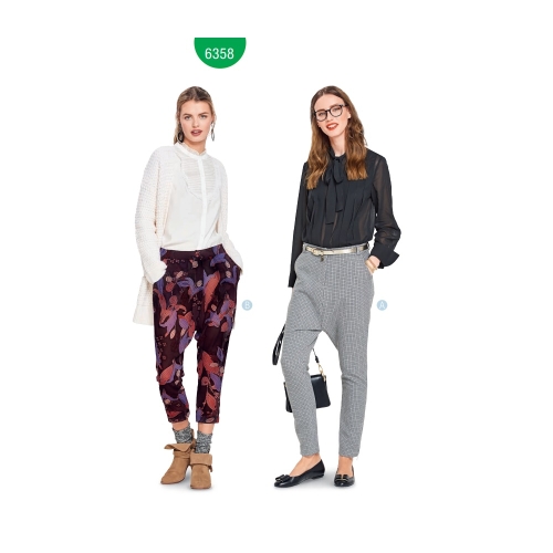 Püksid Nr. 36-46, Burda Style Nr. 6358