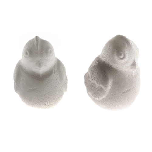 Penoplastist e. stüroksist tibu, linnuke, 6x7cm, KL1356