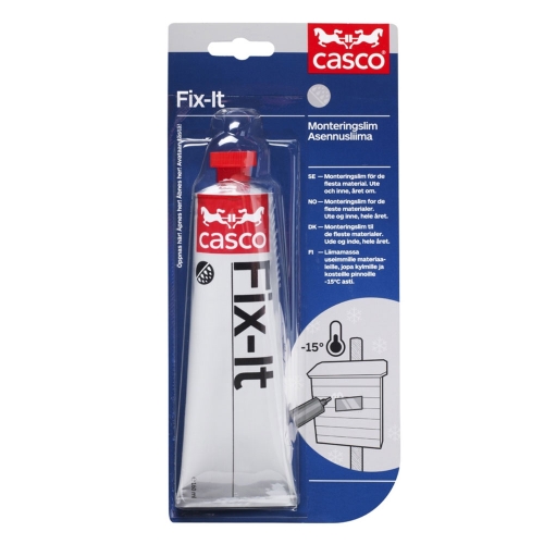 Tugev täitev liim nn montaažiliim Fix-It, 160ml, Casco, Sika, AkzoNobel (Rootsi) #3876