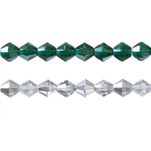 Topeltkoonusekujuline 8mm klaashelmes