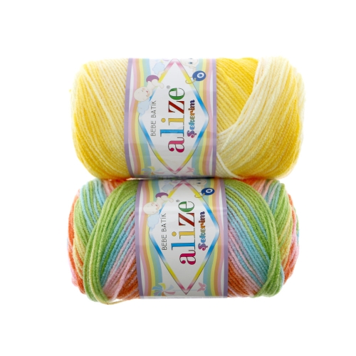 Пряжа Sekerim Bebe Batik, Alize