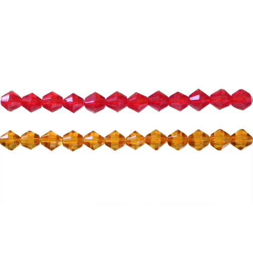 Topeltkoonusekujuline 6mm klaashelmes