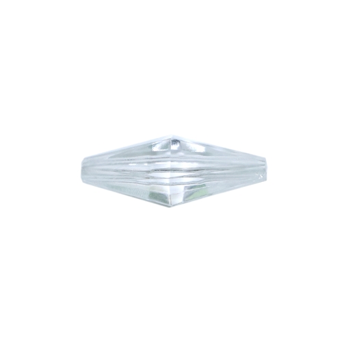 Piklik, kandiline, tahuline akrüülhelmes, 25 x 10mm