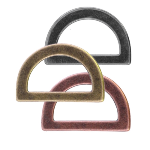 D-ring, half ring for tape/belt width 20 mm