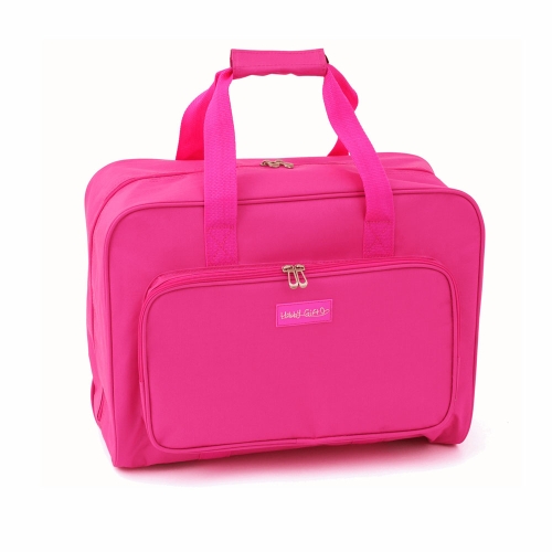 Suurem kandekott (õmblusmasinatele vms) 20 x 47 x 34 cm, HobbyGift MR4660-PINK-AR