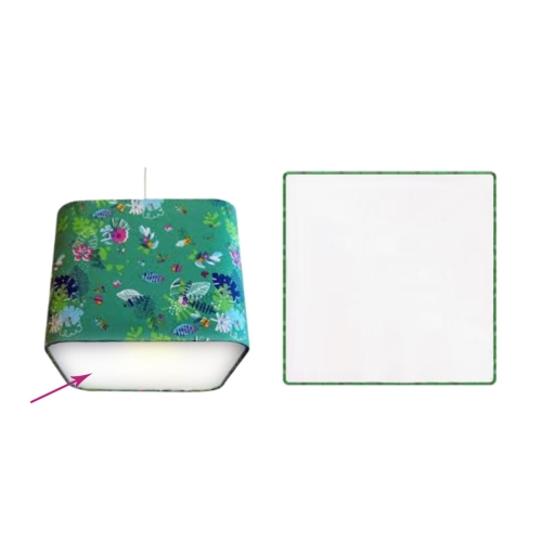 Light diffusers, rounded square