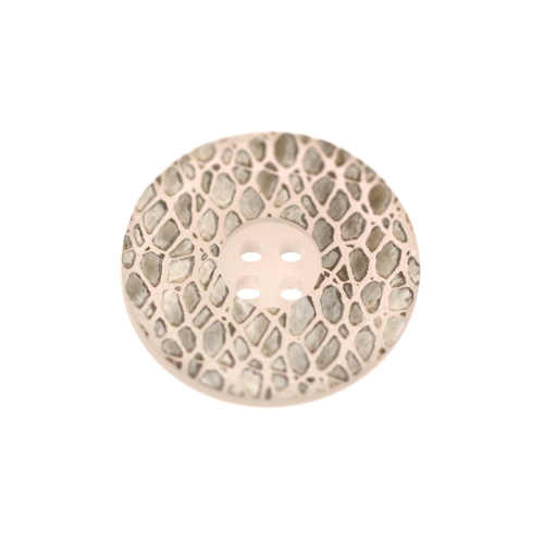Nahareljeefiga, nelja auguga plastiknööp, 23mm/36L