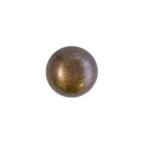 Ümar, poolkera kujuline, kannaga metallnööp, 20mm/30L